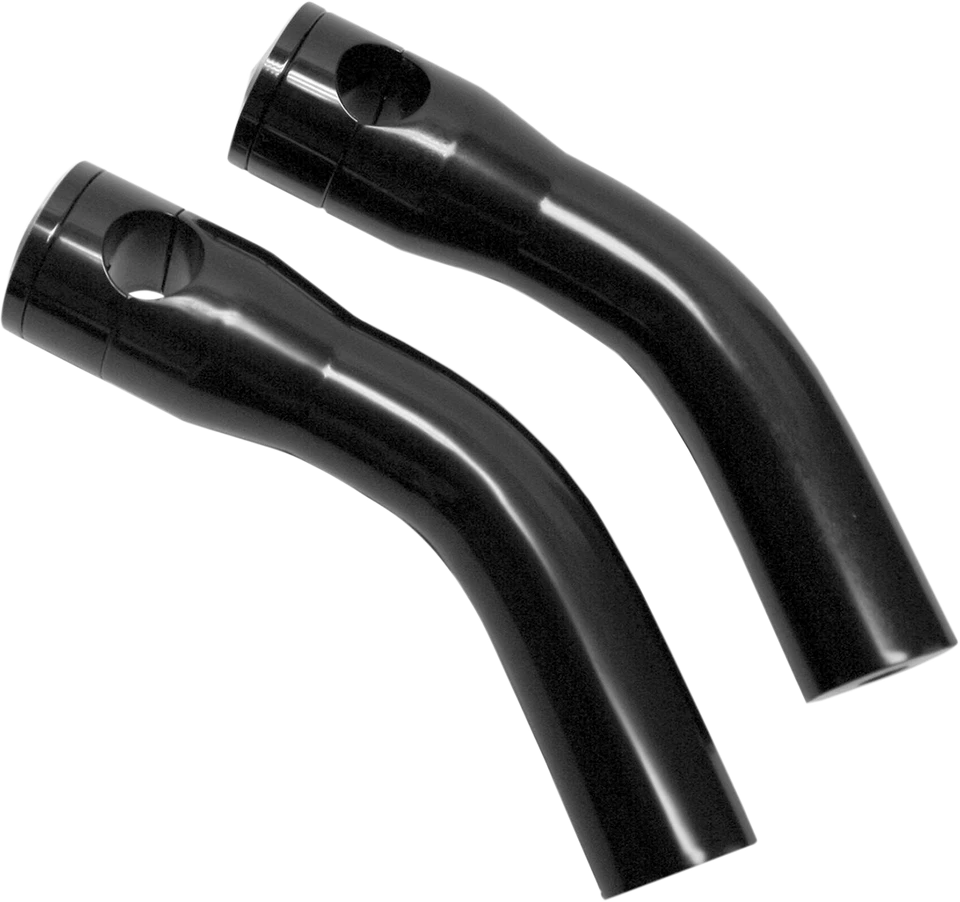 Accutronix Custom Billet Aluminum Pull Back Risers 7" Black HRP1357-B - Image 1 of 1