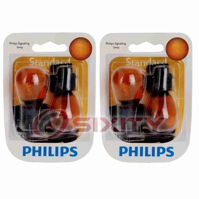 2 bombillas de señal de giro delanteras Philips para Oldsmobile Custom Cruiser il Foto 1 de 4