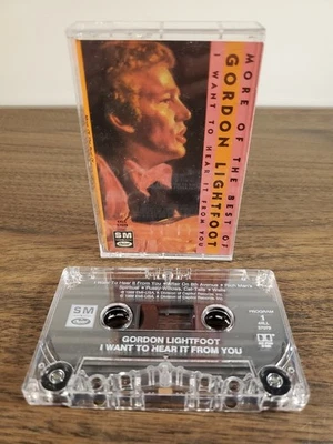 More of the Best of Gordon Lightfoot I Want To Hear It From You Cassette 1989 Foto 1 de 2