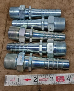 Dixon Boss MS6 acero 3/4” MNPT X 3/4” vástago de manguera vástago macho acoplamiento montaje (5) - Imagen 1 de 1