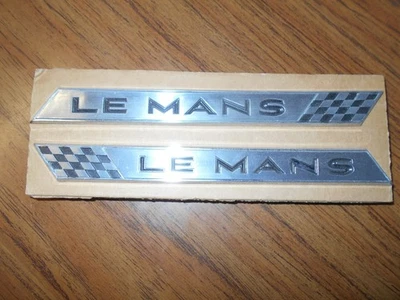 1964 1965 Pontiac Le Mans Lemans Quarter Panel Emblems 4414092 Foto 1 de 4
