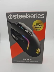 Souris de jeu optique SteelSeries Rival 5 - Noir mat scellée en usine neuve ! - Photo 1/2