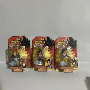 Lot Of 3 Dragonball Z GT Super Saiyan 4 Gogeta, 4 Vegeta, 4 Goku! - Picture 1 of 8