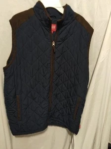 Coleman Men’s Sz L Vest Quilted Outdoor Camping Hiking Blue Jacket Sleeveless - Picture 1 of 10