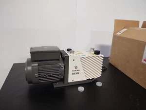 Varian  DS602 Rotary Vane Vacuum Pump Dual Stage 200-240V, Tested - Picture 1 of 7
