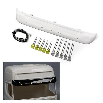 Plastic Sun Visor 3V LED Lamp for 1/14 Tamiya R620 R470 56318 RC Tractor Truck  - Image 1 of 4