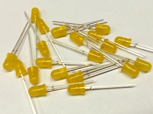 20 Stück LED Ø 5 mm rund gelb  (M6441-20) - Picture 1 of 5