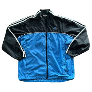 Vintage 90's Adidas Full Zip Windbreaker Jacket Men’s Size L Large - Picture 1 of 10