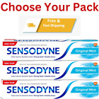 Sensodyne Sensitive Teeth Toothpaste Original Mint Daily Care 75ml Pack of 1,2,3