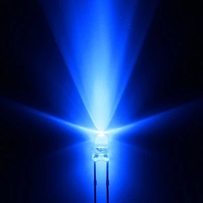 1000 X 5mm LEDs in grün,blau,rot,gelb,orange,weiß,warmweiß,pink,cyan,UV - Bild 1 von 4