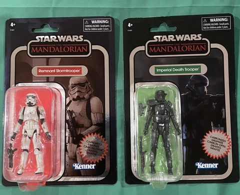 Star Wars The Vintage Collection Carbonized LOT Stormtrooper & Death Trooper TVC Cover