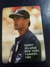 Randy Velarde New York Yankees #9 1989 Rookies I Oddball WOW