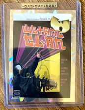 WU-TANG CLAN Maryland St Louis MO 2023 GAS MAGMA FOIL Poster Trading Card #/100