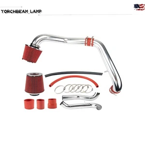 Cold Air Intake System + Red Filter For Honda Civic CX DX LX 1.6L 1996-1999 2000 - Picture 1 of 11