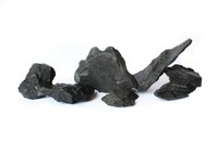 25 kg NATURAL DARK ROCK BLACK STONE FOR AN AQUARIUM, AQUASCAPING MALAWI