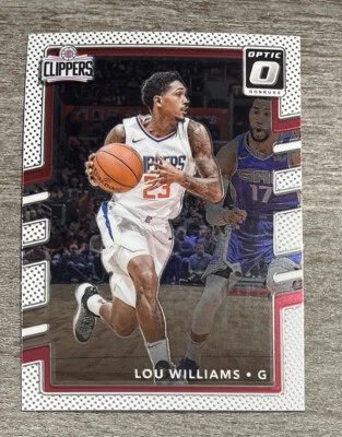 Lou Williams 2017-18 Donruss Optic Clippers #65   *77* - Image 1 of 2