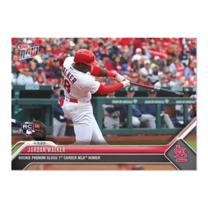 Jordan Walker - 2023 MLB TOPPS NOW Card 54 - RC Rookie Phenom 1st HR Homer - Picture 1 of 2