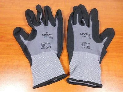 (VB-4-02) 10 Pair  -  UVEX  Unilite 7700 Safety Gloves -  Size 11 - image 1 of 4