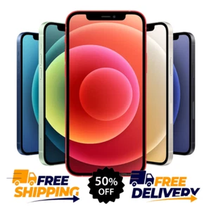 Apple iPhone 12 (64/128GB) 5G Unlocked Tmobile Verizon Cricket Att SmartPhone - Afbeelding 1 van 9