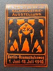 Reklamemarke Berlin 1910 - II. Ton- Zement- und Kalkindustrie-Ausstellung (7582)