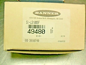 Interruptor de límite en línea estándar BANNER SI-LS100SF con llave nueva en caja - 49480 - Imagen 1 de 3