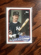 1989 Topps - #700 Don Mattingly