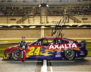 2025 William Byron Exalt Liberty U Daytona 500 Signed Auto 8x10 Photo COA - Picture 1 of 1