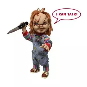 Figurine Chucky - Chucky Bag Guy Scar Sonore 38cm - Imagen 1 de 1