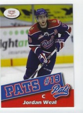 2011-12 Regina Pats (WHL) Jordan Weal (Montreal Canadiens)
