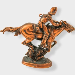 Vintage Hallmark Keepsake Ornament Pony Express Rider 1998 The Old West Series - Picture 1 of 9
