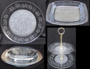 Princess House Fantasia choice platter tidbit tray casserole bowl lasanga dish - Picture 1 of 8