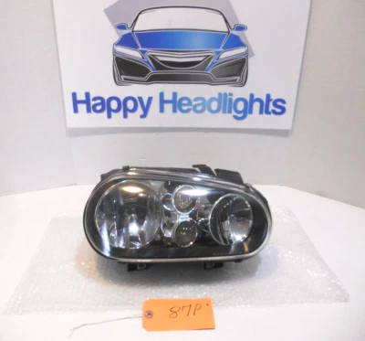 Faro halógeno pasajero derecho Volkswagen Golf MK4 1997-2003 OEM para reparación Foto 1 de 4