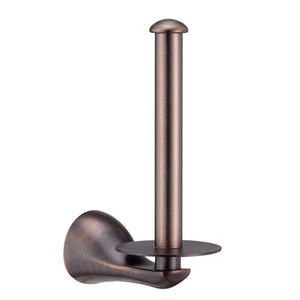 Soporte vertical de papel higiénico/tejido de bronce frotado con aceite Maxim #48581 - Imagen 1 de 1