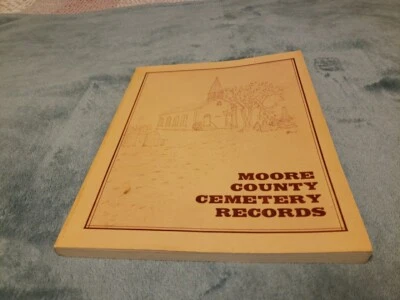 Moore County Tennessee Cemetery Records Genealogy History Family 1975  - Image 1 of 4