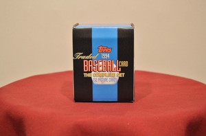 Custom Made 1994 TOPPS TRADED Baseball Card Set Storage Box