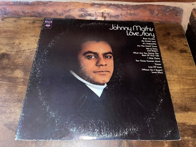 Johnny Mathis - Love Story - Record Album Vinyl LP - C30499 - Image 1 of 4