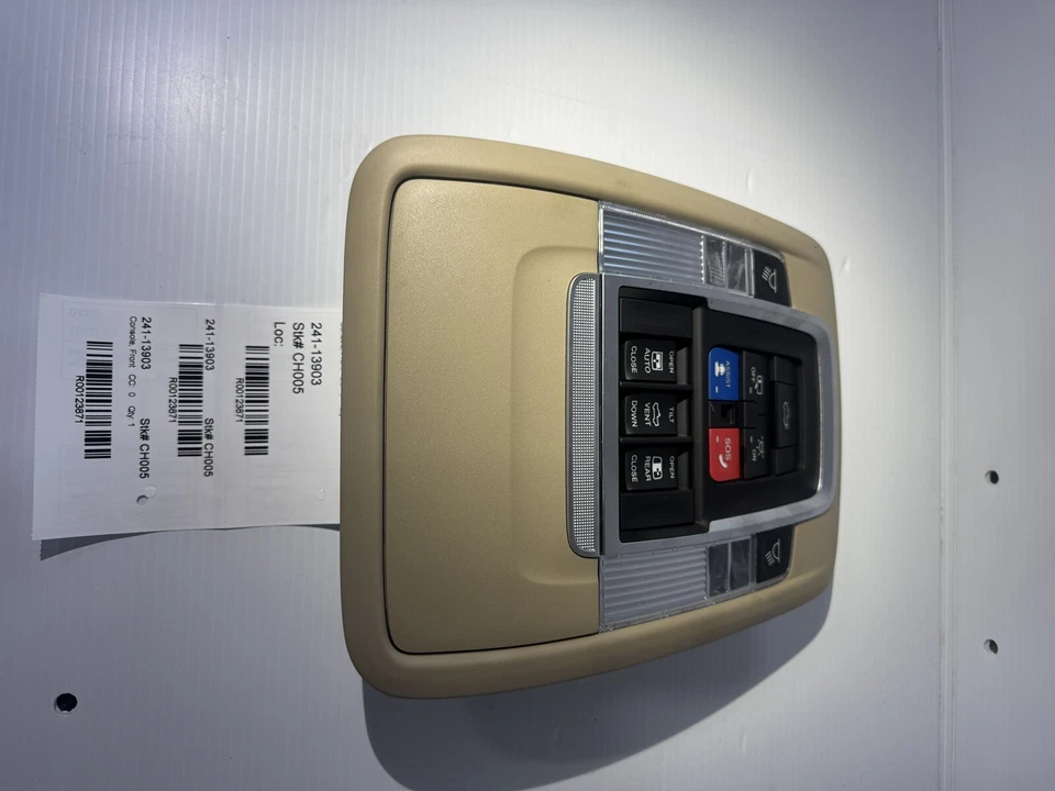 19-22 DODGE RAM 2500 3500 LARAMIE PAINEL SUPERIOR CÚPULA LUZES TETO SOLAR CORREDIÇA TRASEIRA - Imagem 1 de 4