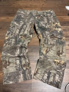 Carhartt Relaxed Fit Straight Cut Realtree Camouflage Size 40x30 Jeans Camo - Picture 1 of 9