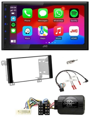 JVC Bluetooth 2DIN Lenkrad DAB USB Autoradio für Subaru ForesterSJ Impreza XV - Bild 1 von 4