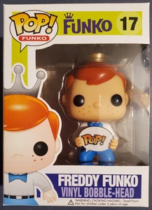 Funko Pop Freddy Funko #17 Blue Bowtie And Sign Vaults w/Protector - Bild 1 von 14