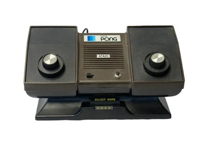 Vintage Años 70 Atari Super Pong 4 Juegos Modelo C-140 (Buen Estado) (Sin Probar) Foto 1 de 4