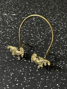Vintage Brass Recipe Book Stand Arched Ornate Liard Ltd - Picture 1 of 3
