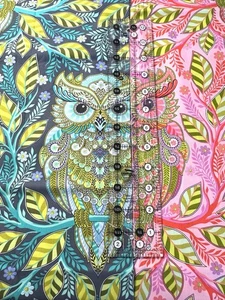 Free Spirit by Tula Pink PWTP244 Honey Hootie Cotton 2 Yards Of Each - Picture 1 of 3