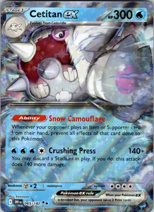Cetitan ex 065/182 SV10: Destined Rivals Double Rare - NM - Picture 1 of 2