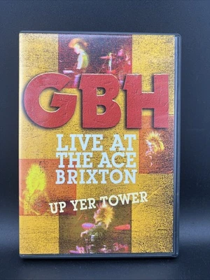 GBH "Live At The Ace Brixton - Up Yer Tower" (DVD 2003) Pre-owned Region Free - Image 1 of 4
