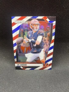 2024 Panini Prizm - Joe Burrow #55 Red White & Blue Prizm - Picture 1 of 2