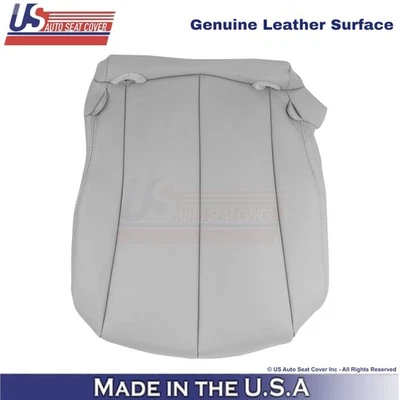 2011-2014 For Toyota Sienna Genuine Leather 2nd Row Left Bottom Cover Light Gray - Image 1 of 4