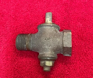 1/2" NPT VINTAGE GRIFO GAS LATÓN GAS VÁLVULA Enchufe - Imagen 1 de 6