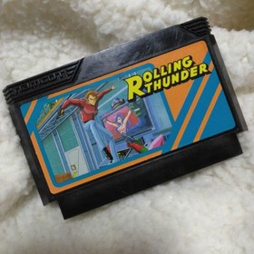 Rolling Thunder Nintendo Famicom NES Namco Japan Game Japanese Used Tested