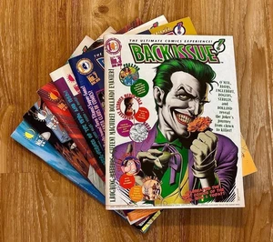 Lot (6) BACK ISSUE MAGAZINE #3, 7, 8, 20, 22, 30 Brian Bolland, Alex Ross ++ - Picture 1 of 4